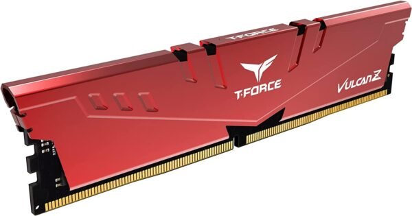 T-FORCE VULCAN Z 16GB DDR4 3200MHz RAM– CL16 Desktop Memory (Red)
